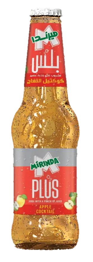 Mirinda Plus Carbonated Drink  Apple Flavour 300 ml - view 1