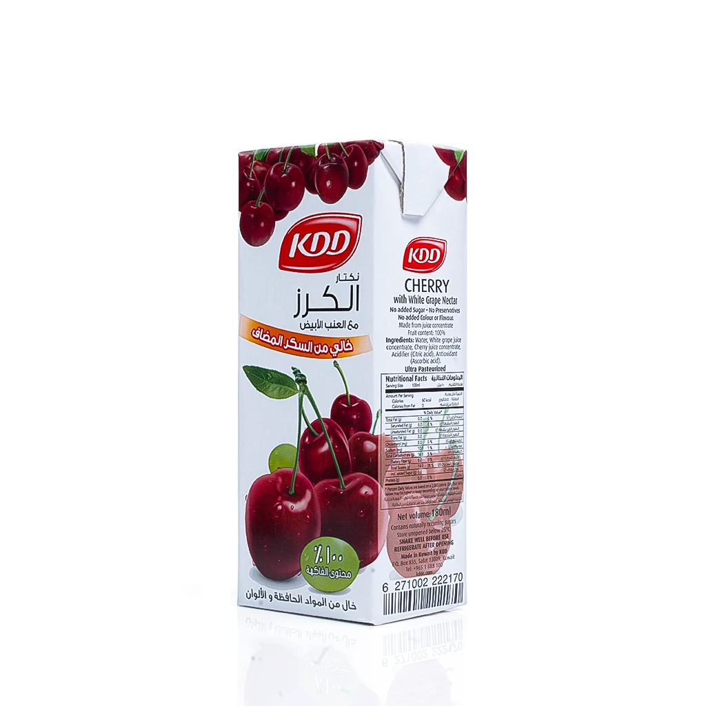 Kdd Nectar Cherry without sugar 180 ml