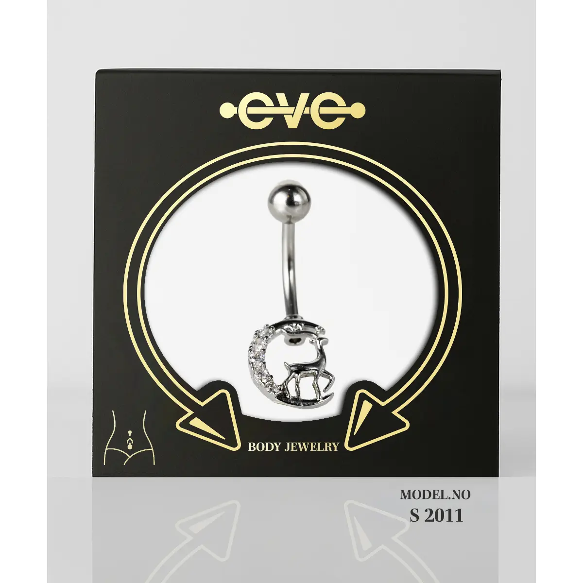 Eve Piercing Silver  S 2011 Belly - view 1
