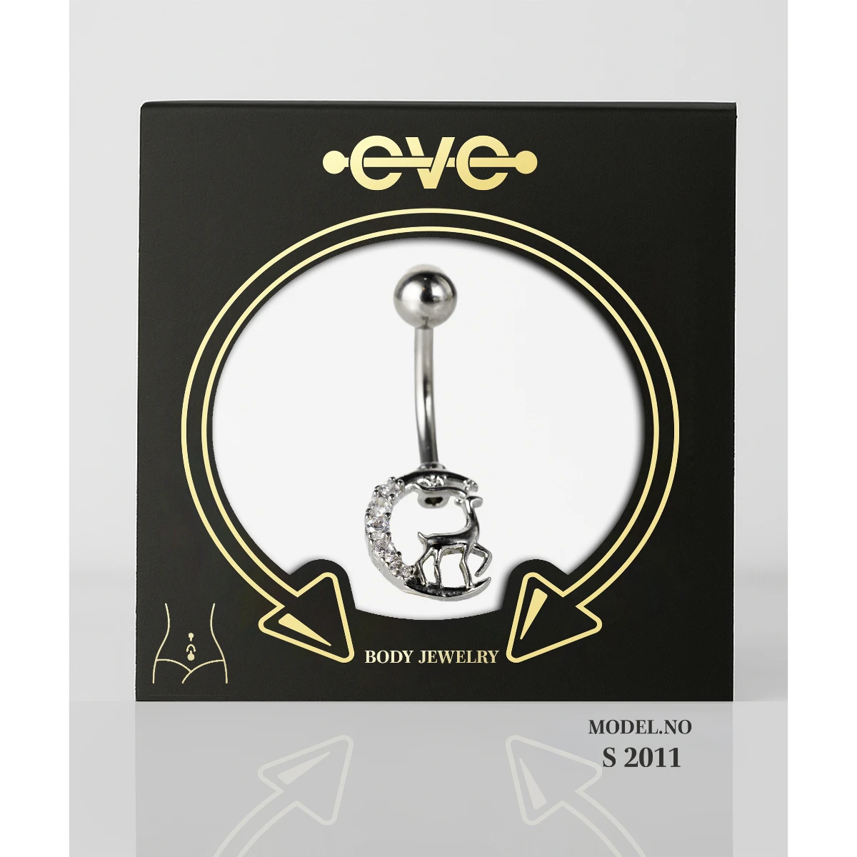 Eve Piercing Silver  S 2011 Belly