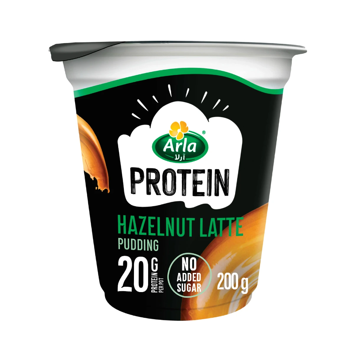Arla Protein Pudding with Hazelnut Latte Flavor 200 gm