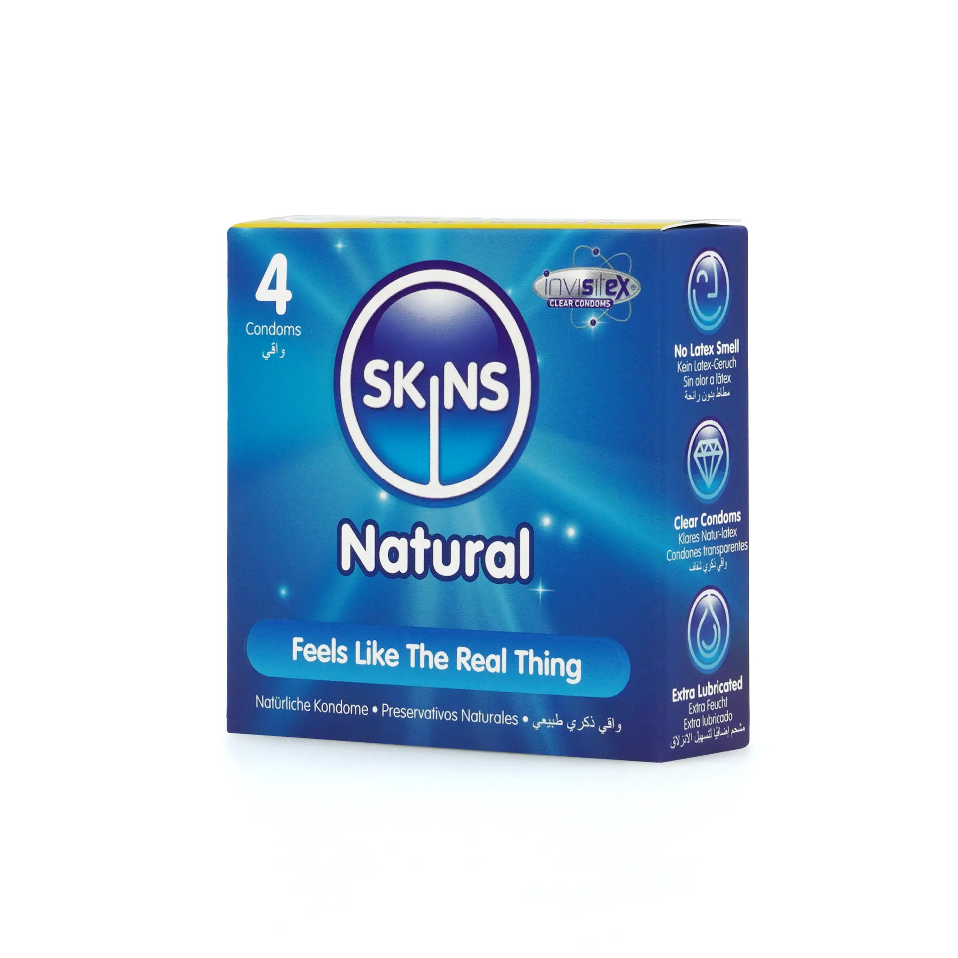 Skins Condom Natural 4 Pack - view 3