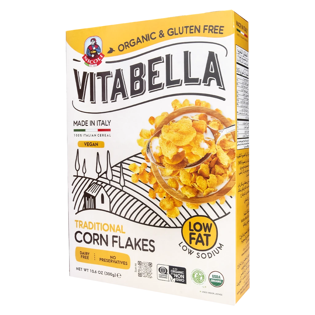 Vitabella Organic Traditional Corn Flakes