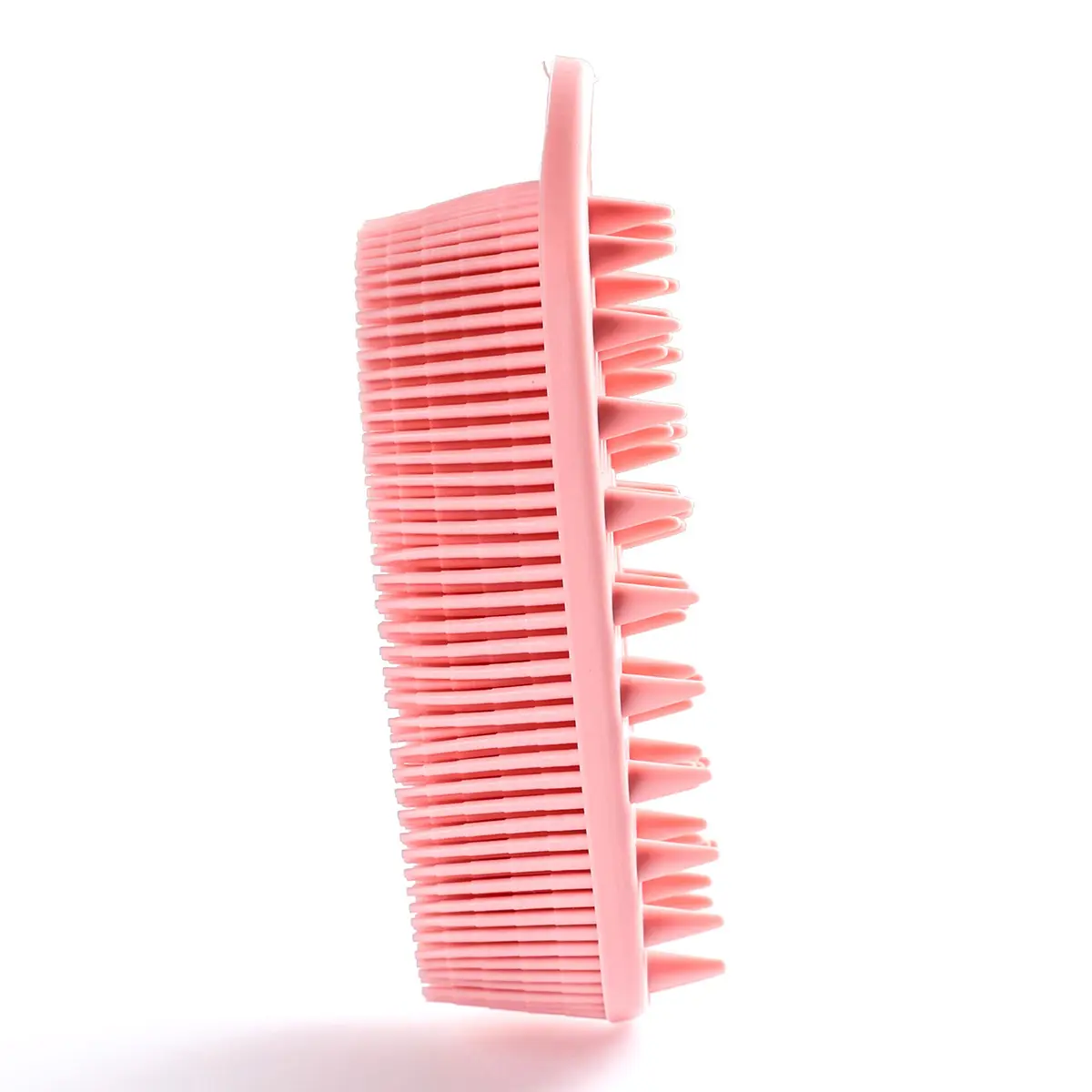 Mella Silicone brush For Cleaning And Exfoliating The Body And Head Massage 2 in 1 Pink - view 3