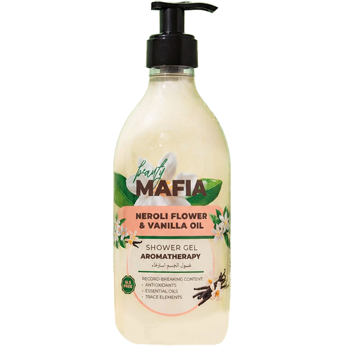 Beauty Mafia Shower Gel Aromatherapy Neroli Flower And Vanilla Oil 520 ml