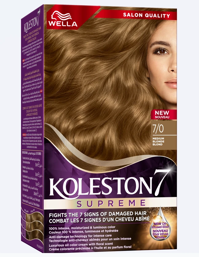 Wella Koleston Supreme 7/0 Medium Blond 50 Ml 25% OFF