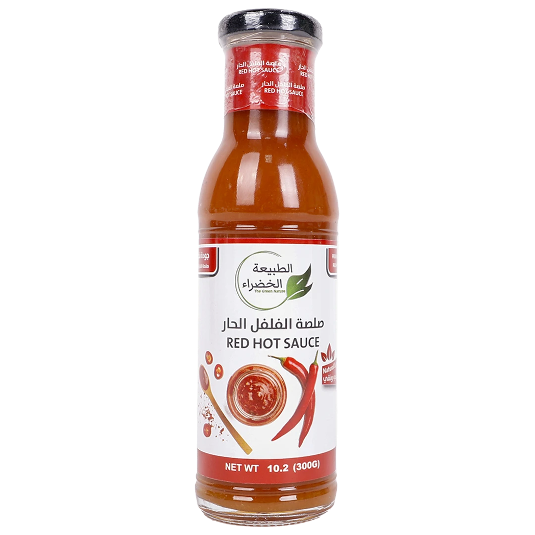 The Green Nature Red Hot Sauce 300 gm