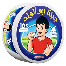 جبنة أبو الولد جبن مثلثات 16 قطعة  240 جم