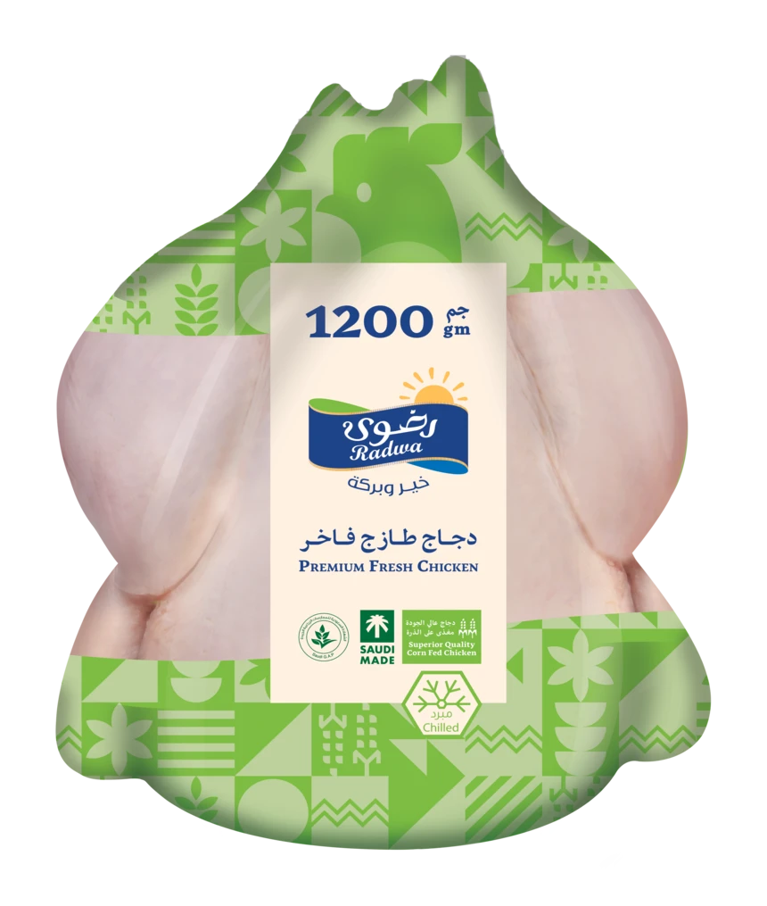 Radwa Fresh Whole Chicken Regular 1200 gm