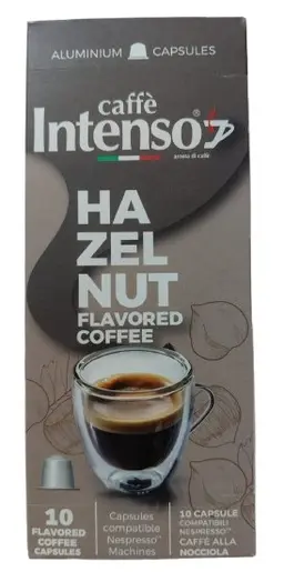 Intenso Hazelnut Flavoured Coffee Capsules 10 Capsules