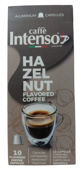 Intenso Hazelnut Flavoured Coffee Capsules 10 Capsules