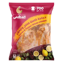 Golden Chicken Fresh Marinated Whole Chicken Lemon Pepper 700 Gm