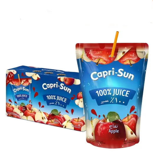 Capri Sun Juice Apple 100% No Added Sugar 10 pcs 200 ml - view 4