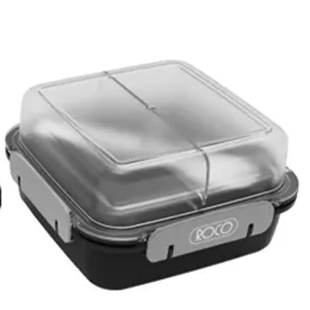 Roco Lunch  Box Squar 1450Ml Black - view 3