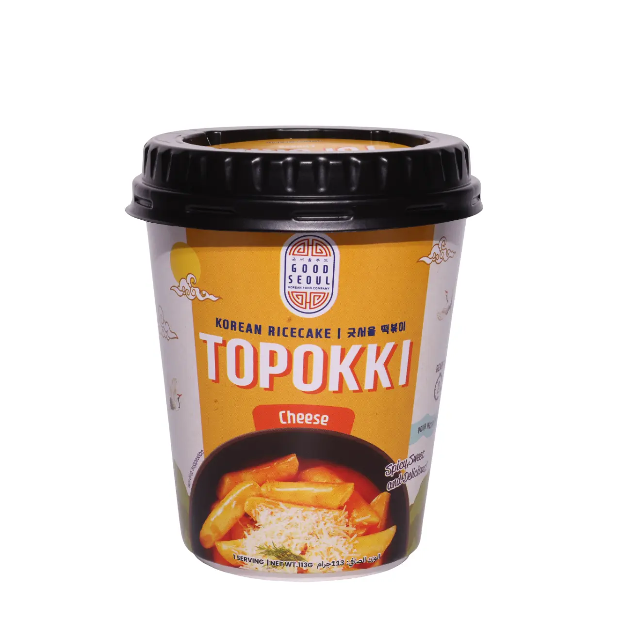 Good Seoul Korean Ricecake Topokki Cheese 113 gm - view 3