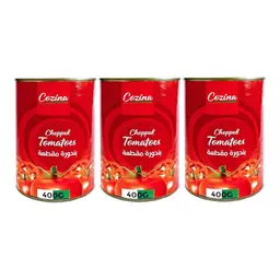Cozina Chopped/Diced Tomatoes 3 pcs 400 gm