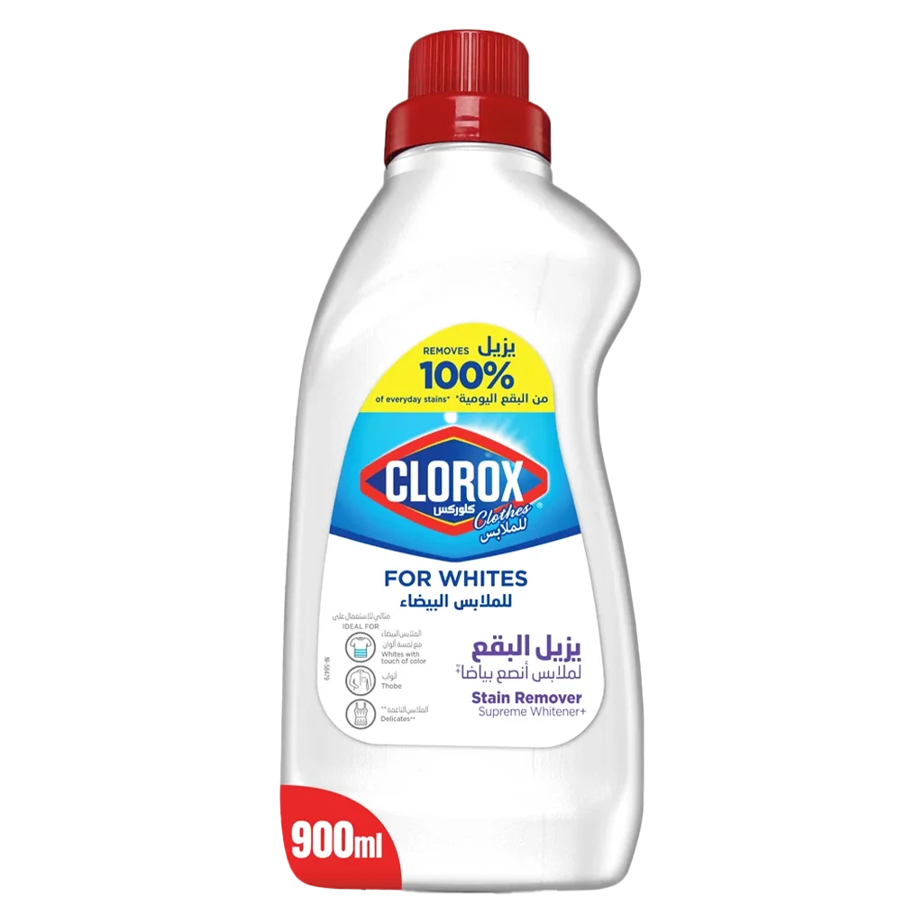 Clorox Clothes Stain Remover Color Booster White 900ml