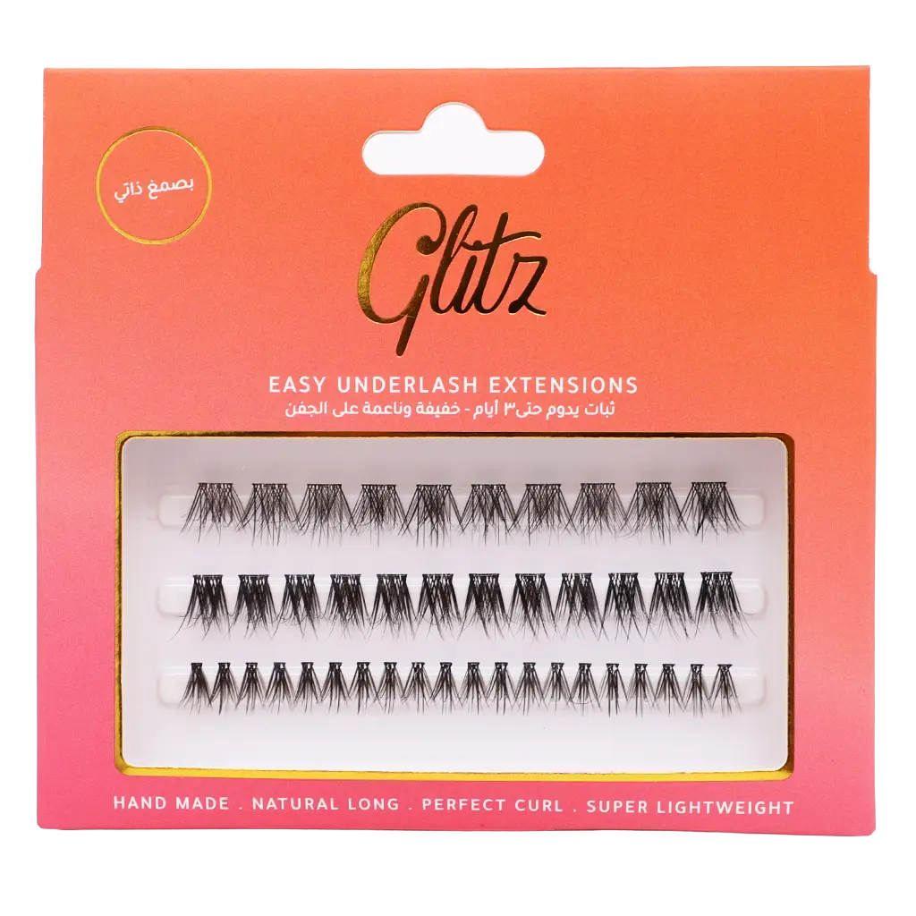 Glitz Pre-Glue Extension Lashes And Tweezers - view 1
