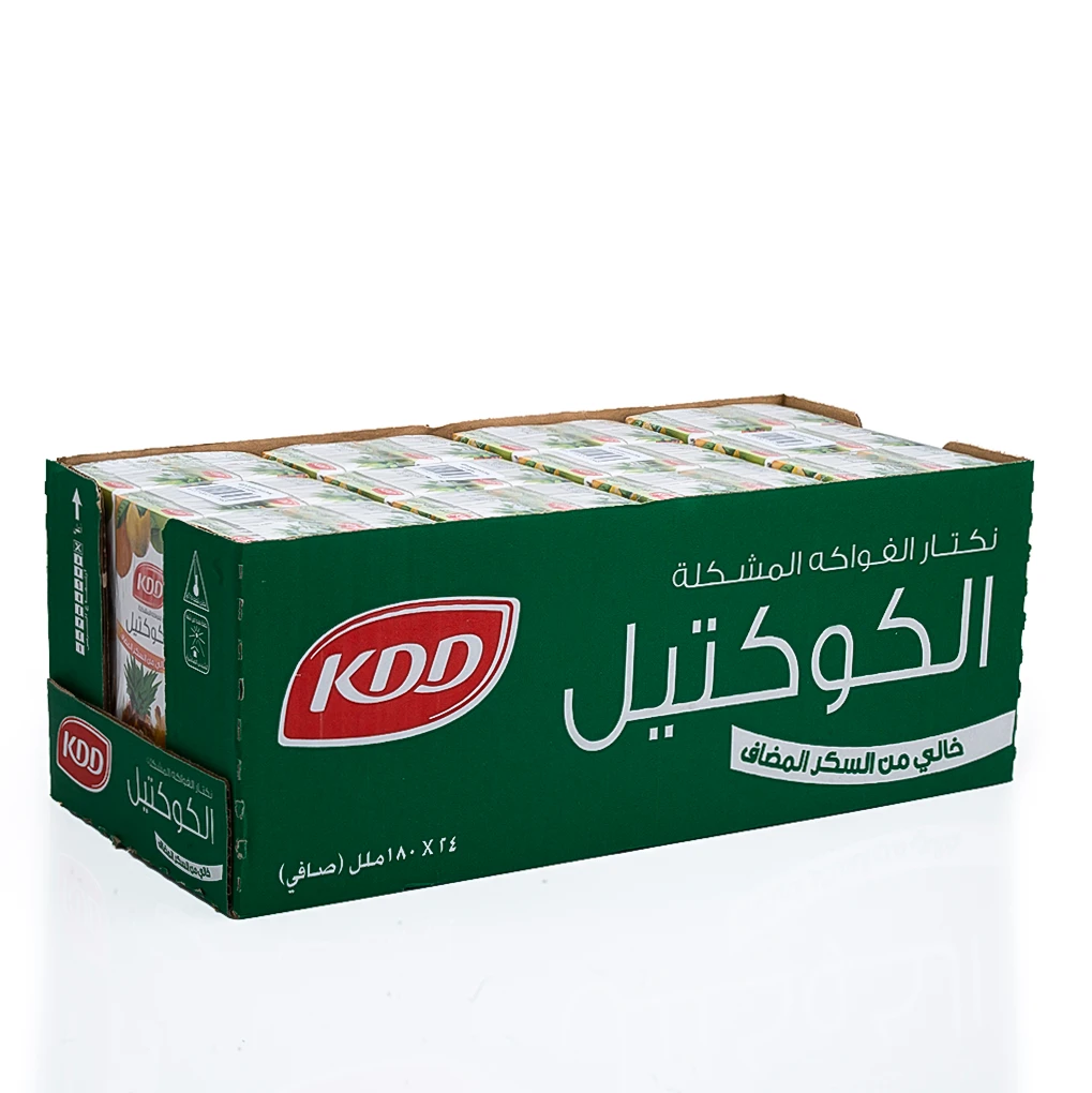 Kdd Nectar Cocktail  no added sugar 24 pcs 180 ml