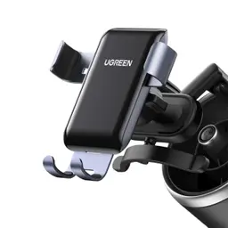 Ugreen Phone Holder Gravity For Round Air Vent Black