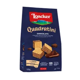Loacker Quadratini Wafer With Chocolate 125 gm