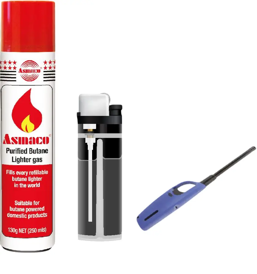 Asmaco Lighter Refill Gas 250 ml - view 3