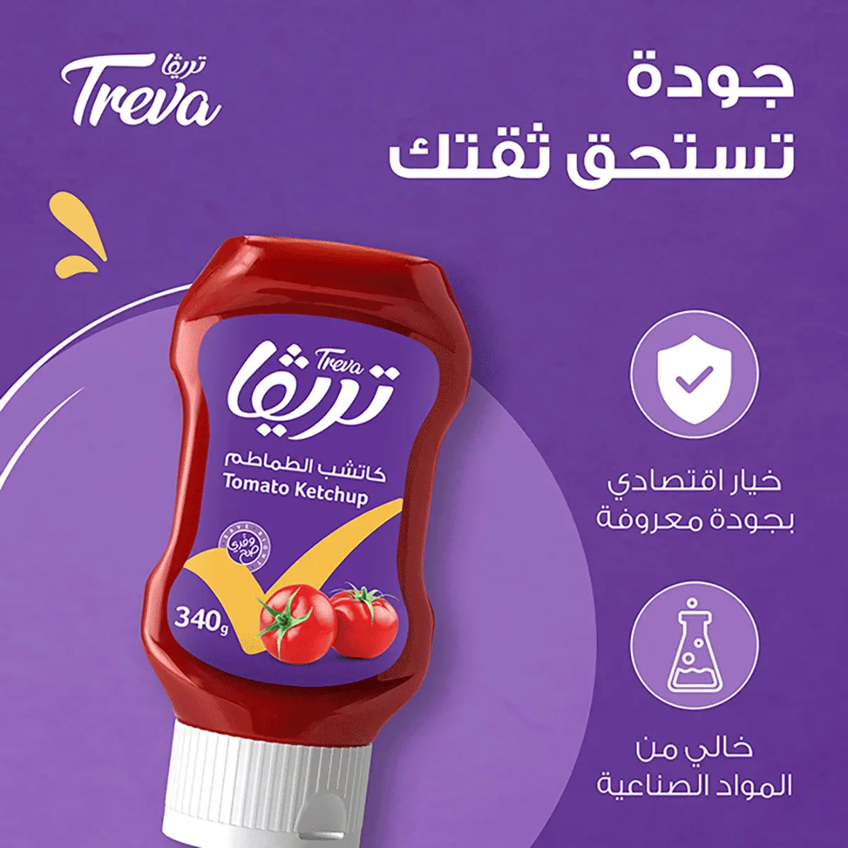 Treva Ketchup 340 gm - view 5