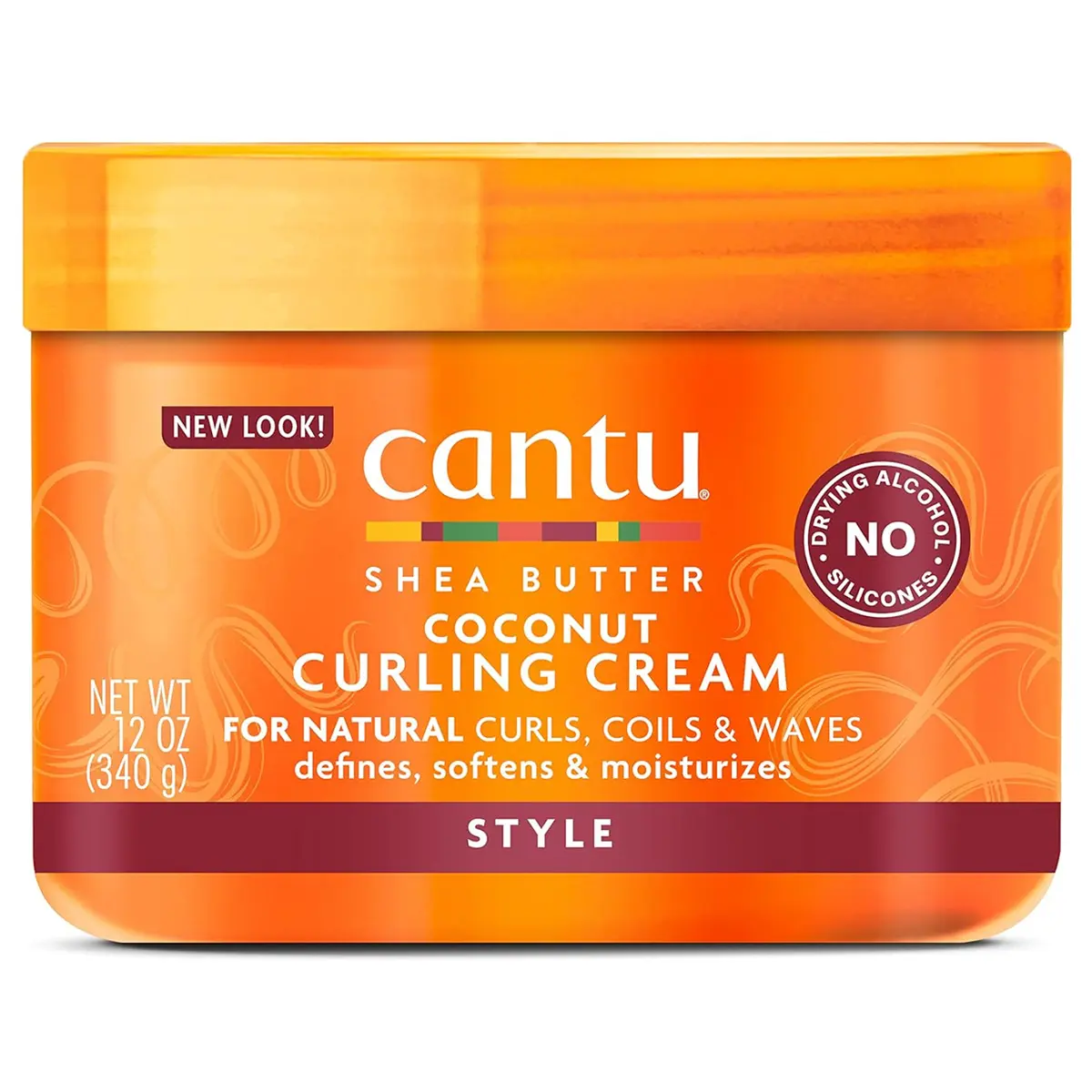 Cantu Shea Butter For Natural Hair Coconut Curling Cream 340 gm - view 1