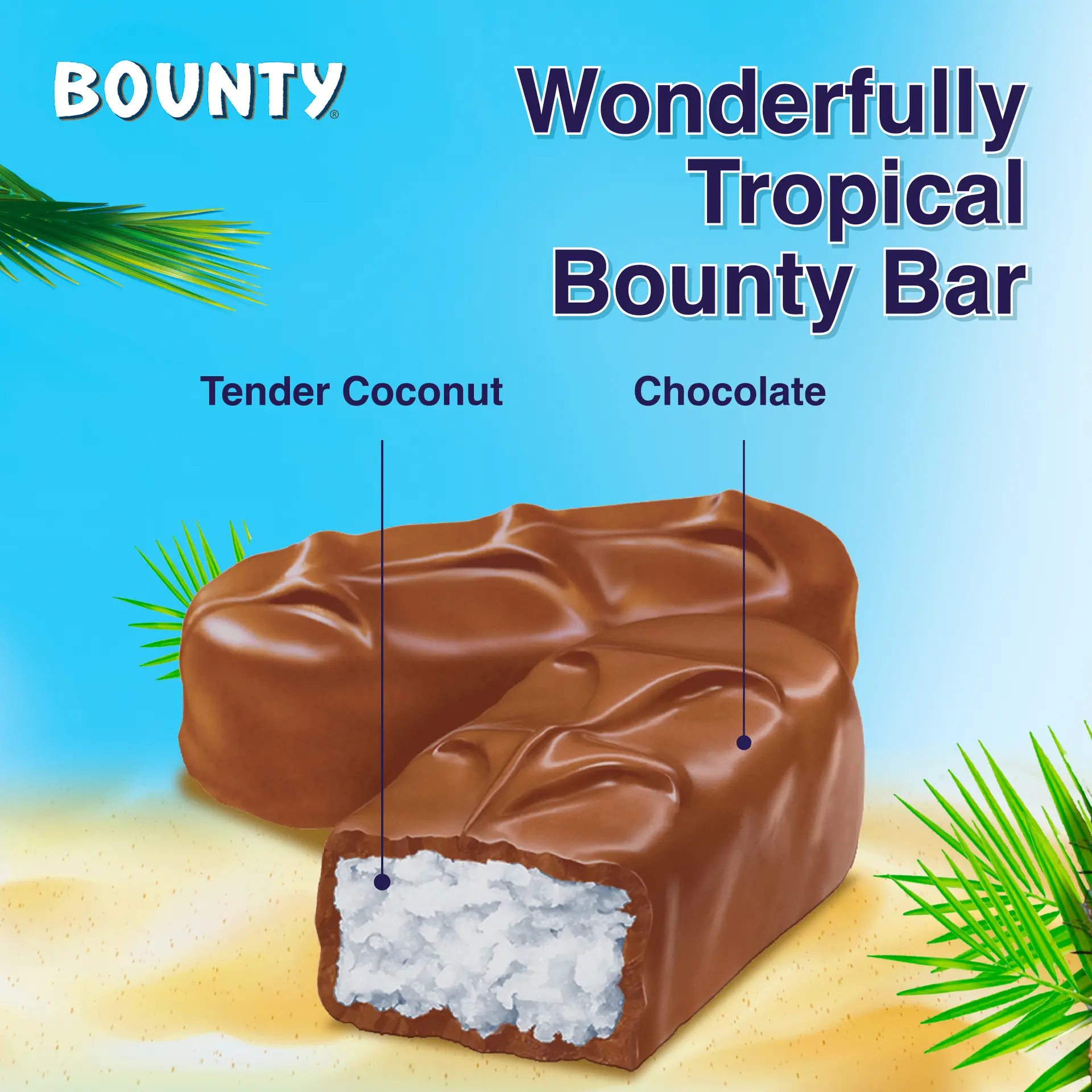 Bounty Chocolate Minis 225 gm - view 3