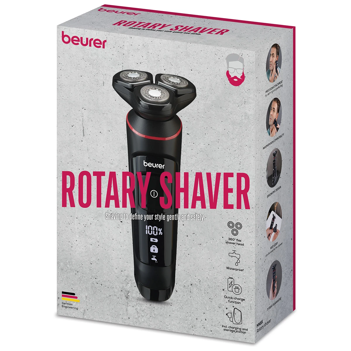 Beurer Rotary shaver for men MN8X