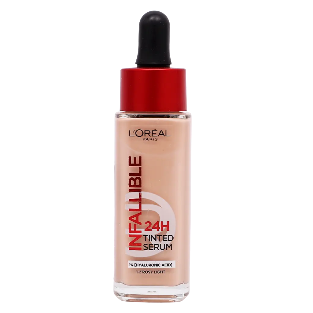 L'Oréal Paris 24H Infallible Tinted Serum Shade Rosy Light 1-2 - view 1