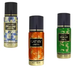 Gatsby Deodorant  Assorted Combo Pack 150MlX3