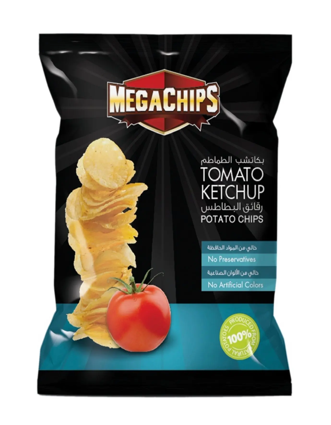 Buy Mega Chips Tomato Ketchup 85Gm | Ninja Bahrain