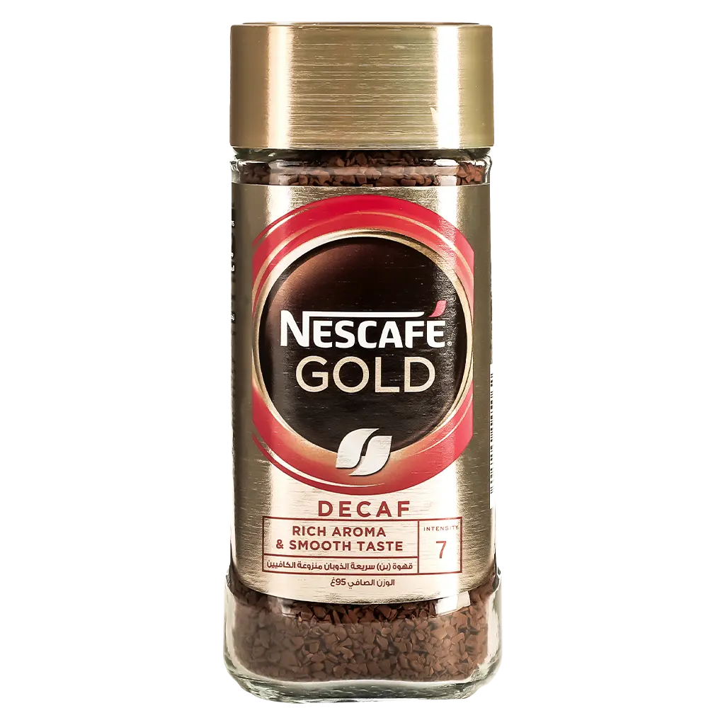 Nescafe Gold Decaf Instant Coffee 95 gm - view 1