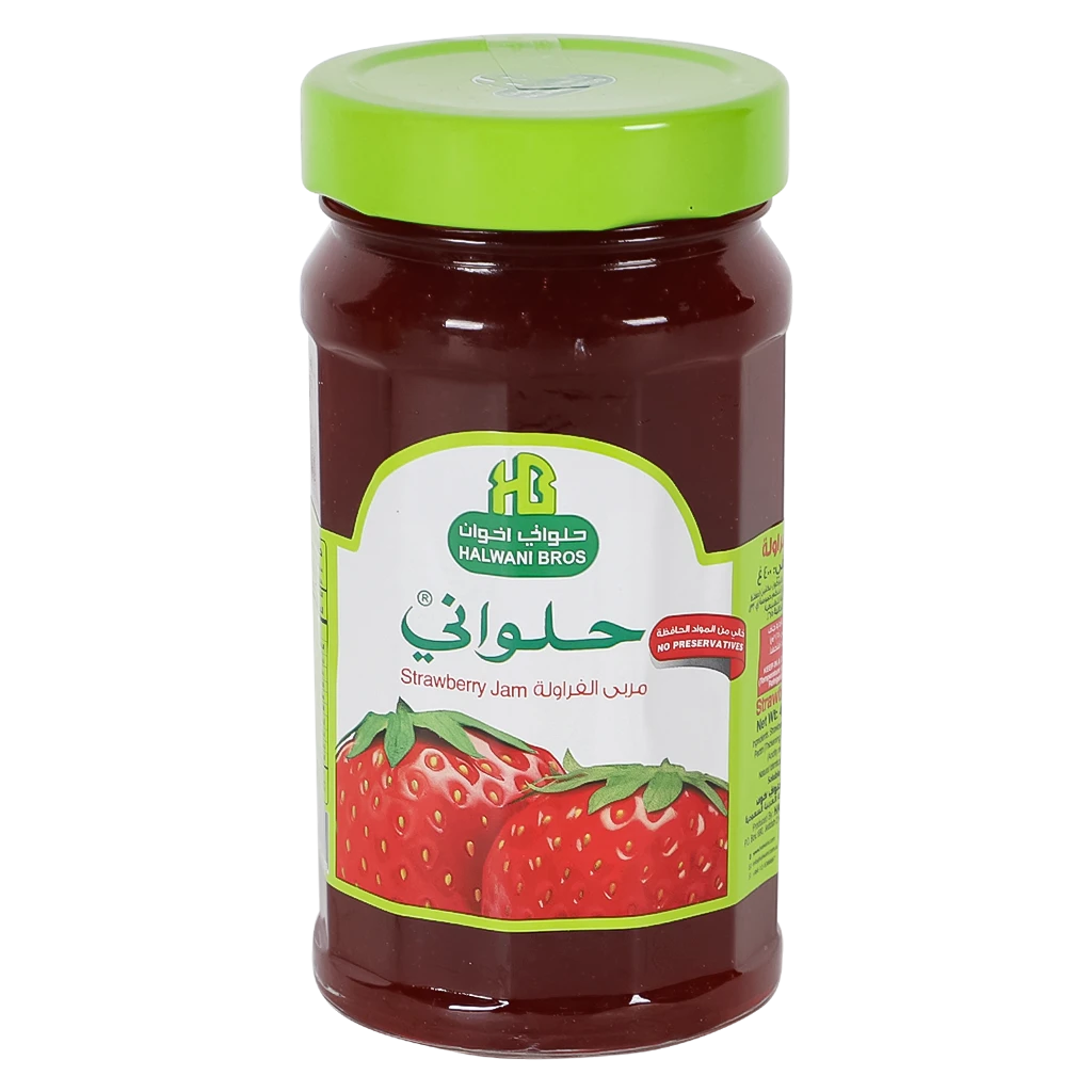 Halwani Strawberry Jam 400 gm