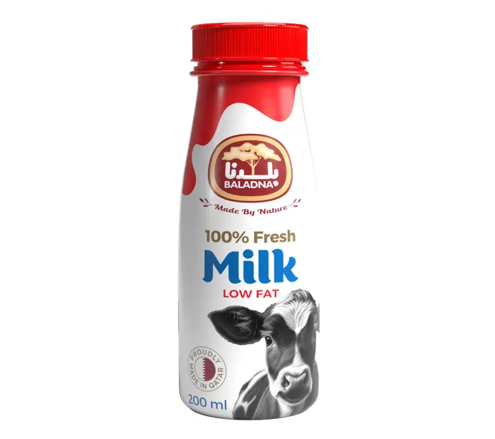 Baladna Fresh Milk Low Fat 200 ml - view 1
