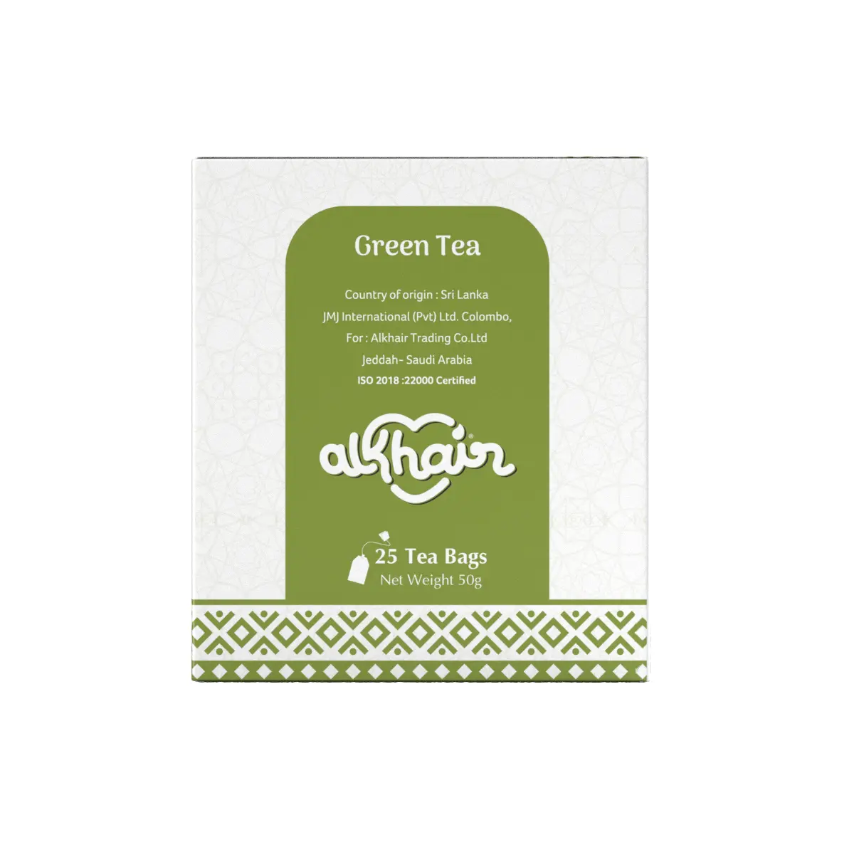 Al Khair Green Tea  25 bags 2 gm - view 4