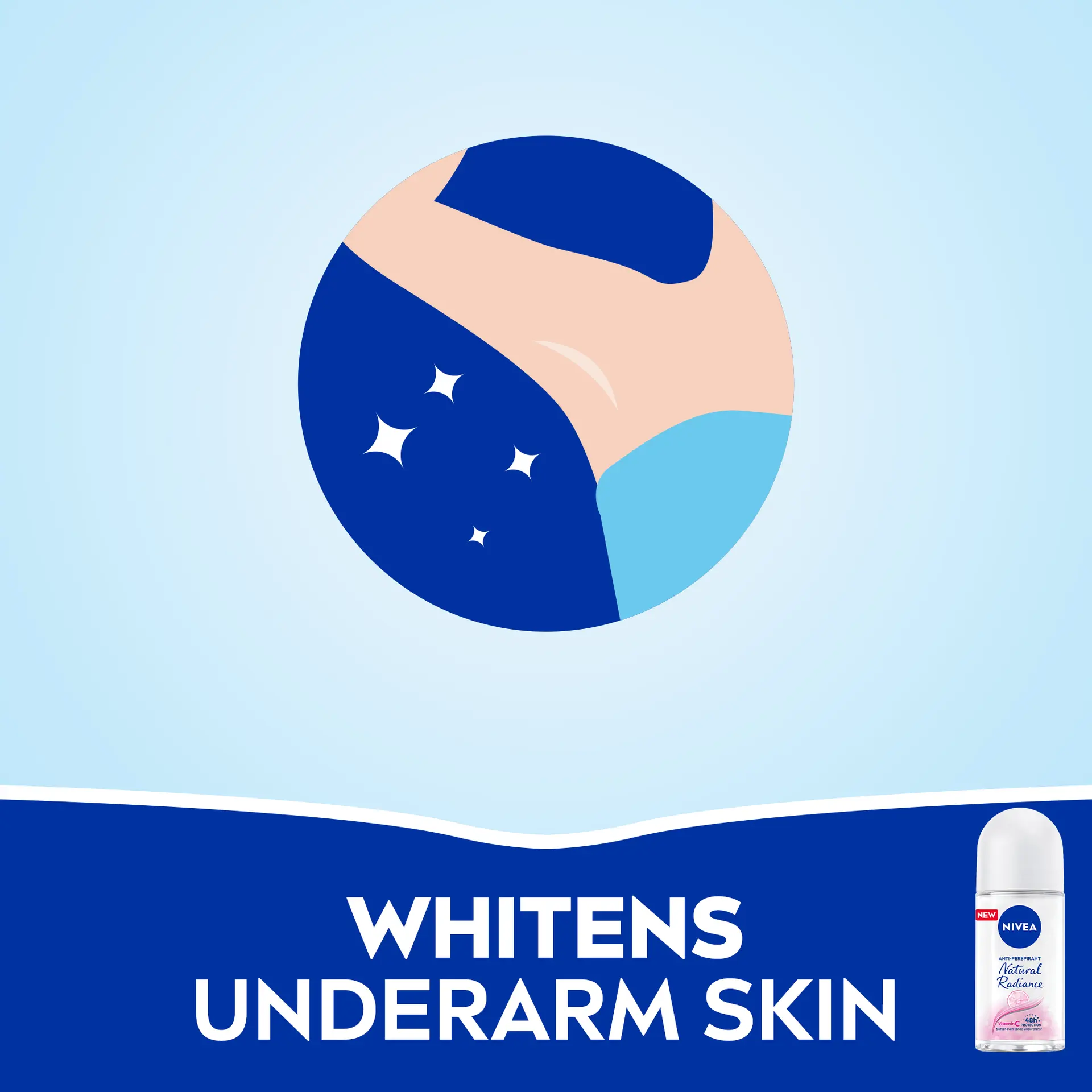  Nivea Deodorant Roll For Women Natural Fairness 50 ml - view 3