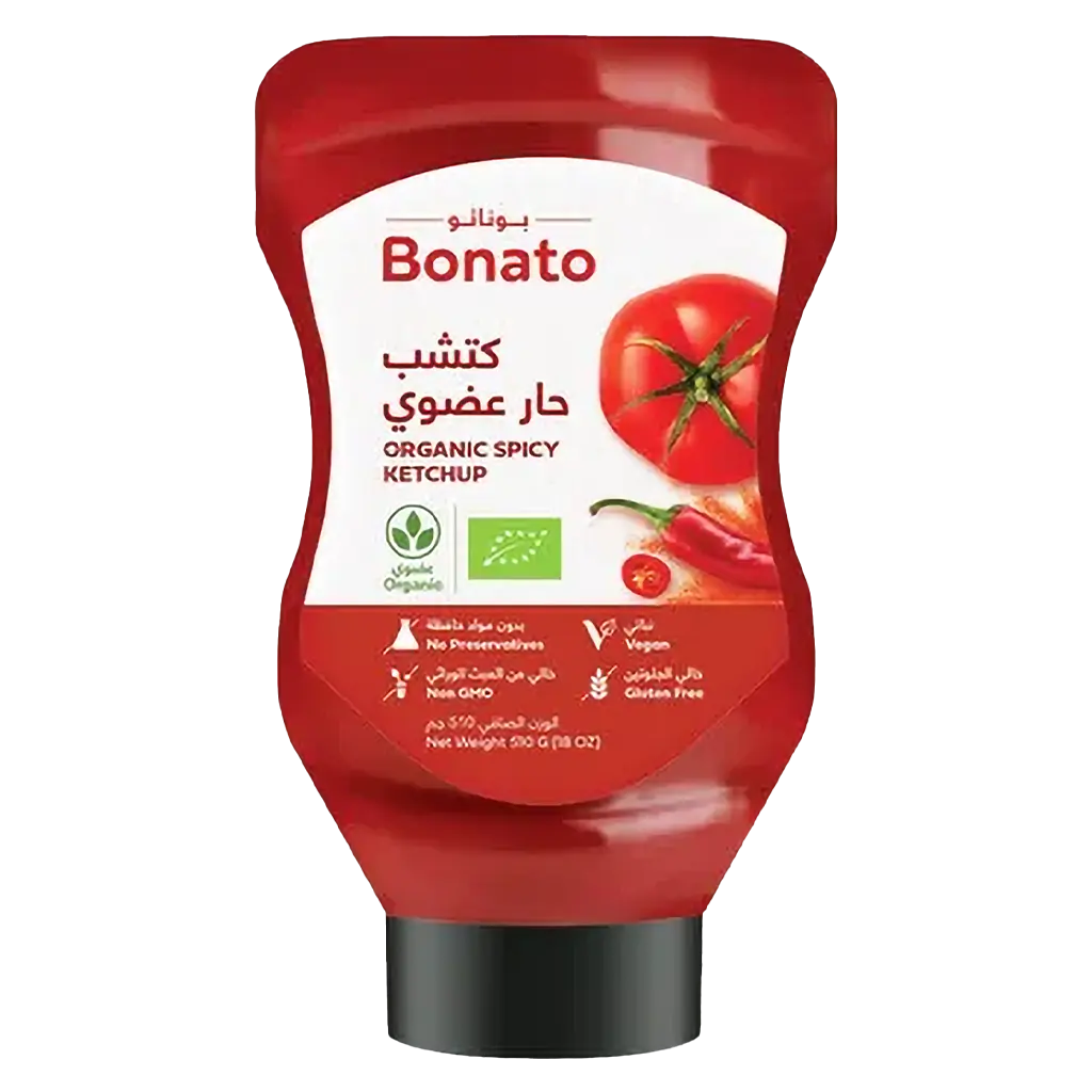 Bonato Organic Spicy Ketchup 510 gm - view 1