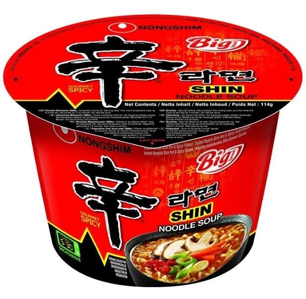 Nongshim Noodles Ramen Shini Big Cup 114 gm