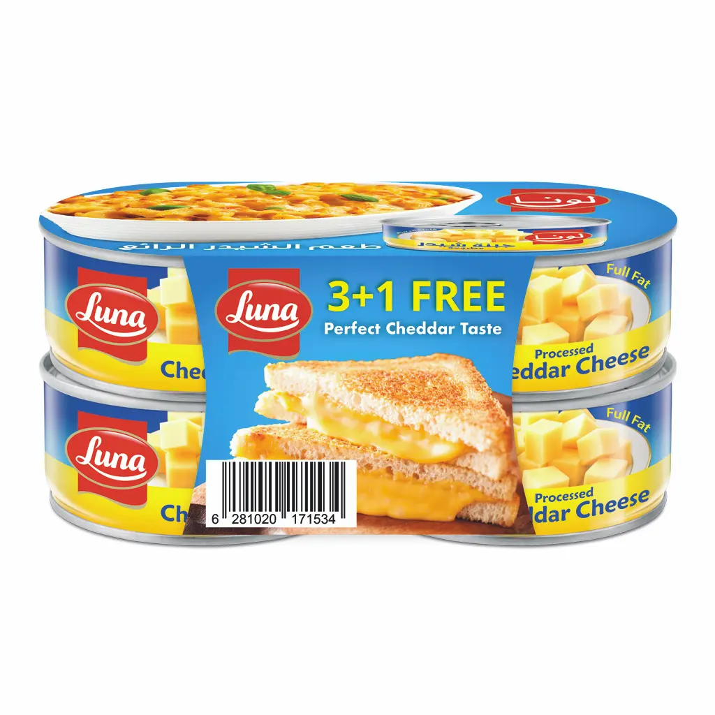 Luna Block Cheddar Cheese 3 pcs 1 free 113 gm - view 5