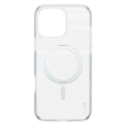 Panzerglass Feature Case Transparent With  Silver Kickstand and  Magsafe Iphone 16 Pro Max
