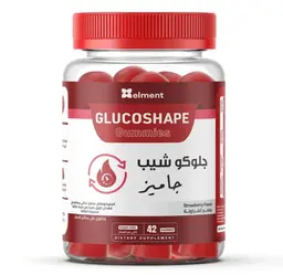 Elment Glucochip Gummies Glucomannan Candy Strawberry Flavor 42 Gummies