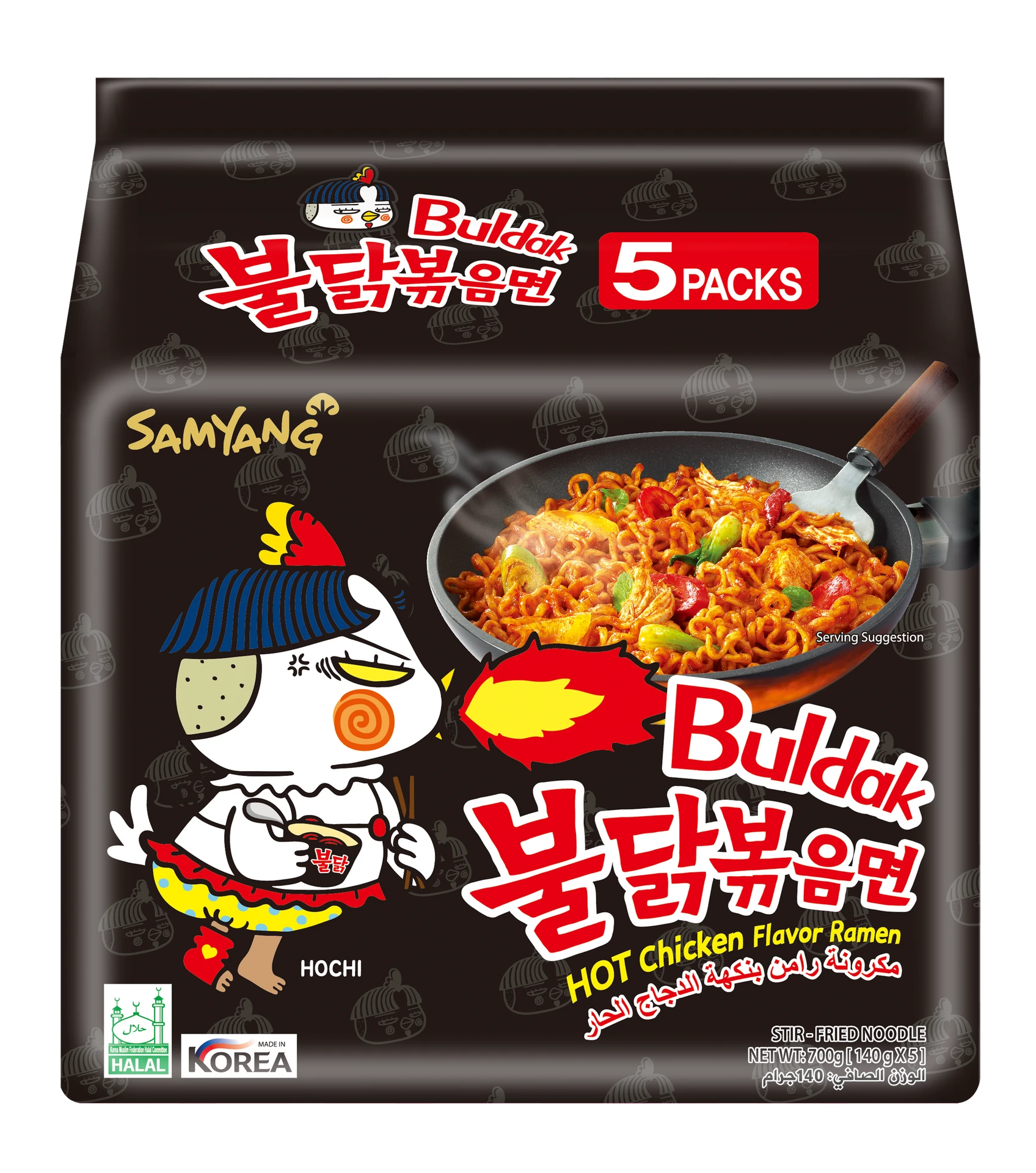 Samyang Buldak Ramen Original 5 pcs 140 gm