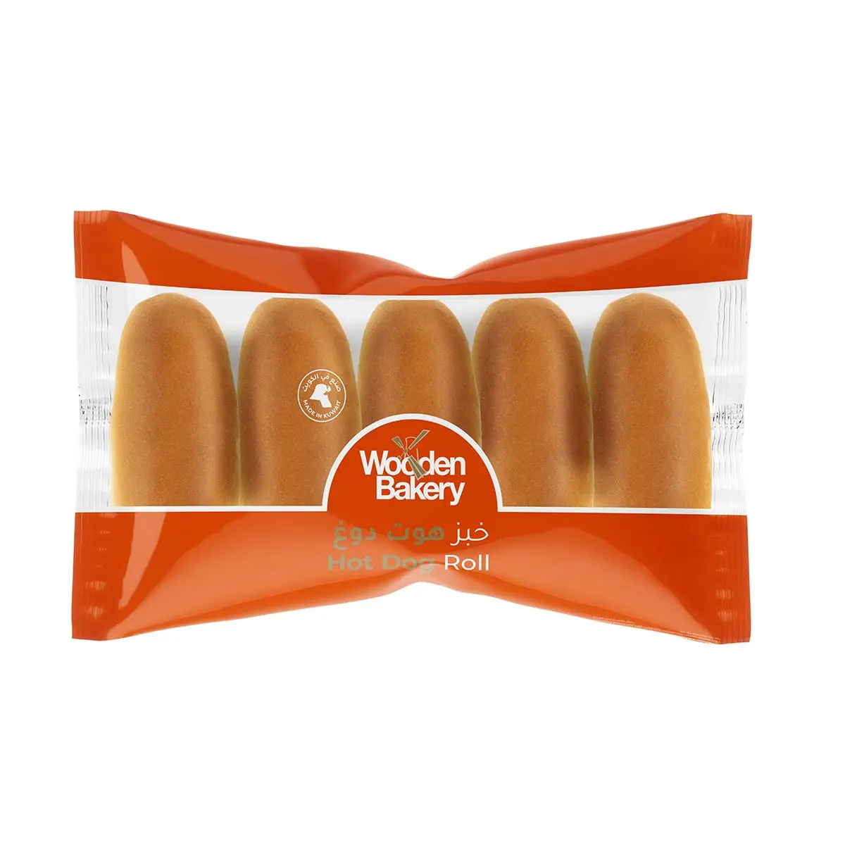 Wooden Bakery Hot Dog Roll Bread 320 g - view 1