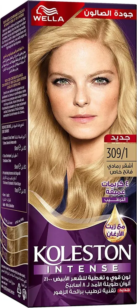 Wella Koleston Hair Colour Creme 309/1 Light Ash Blonde 100 ml - view 4