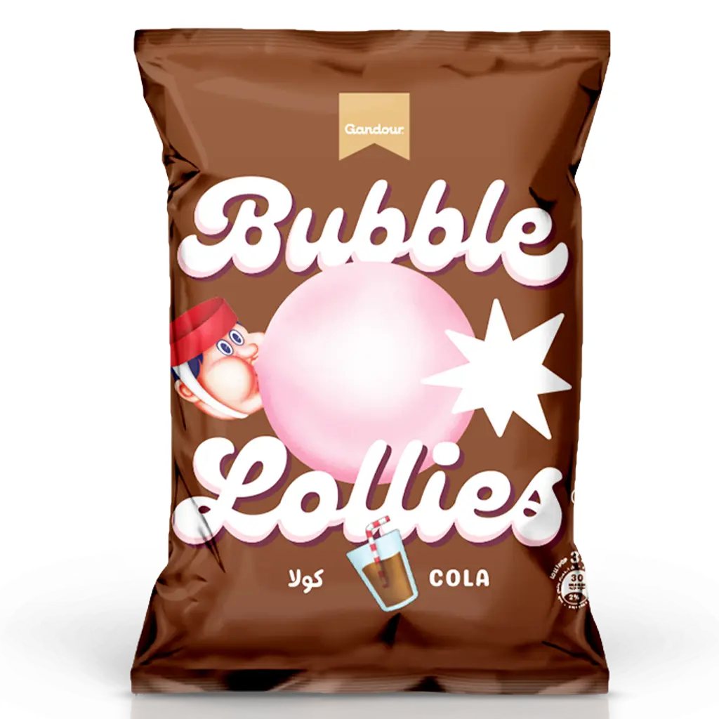 Gandour Bubble lollies Lolipop Cola 35 pcs 8.6 gm - view 4