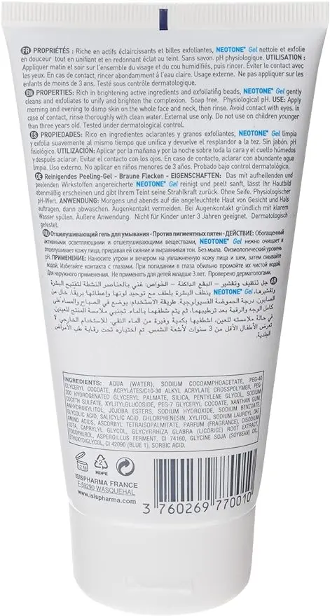 Isis Pharma Neotone Gel Whitening Cleanser 150 ml - view 2