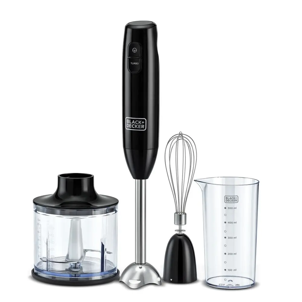 Black+Decker 3 in 1 Hand Blender with Chopper assorted colors 600 W  - view 9