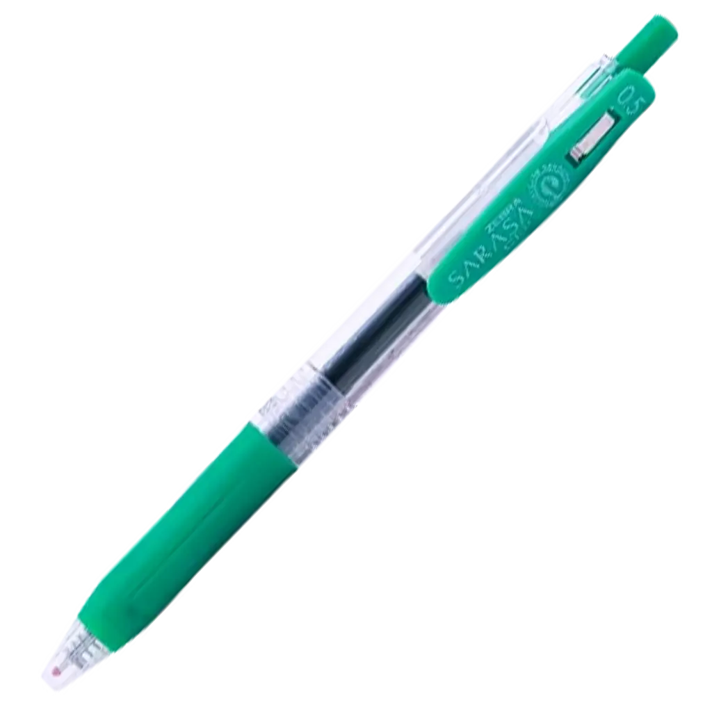 Zebra Pen 0.5 mm Green color  - view 1
